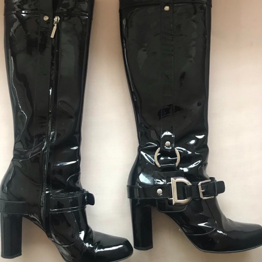Dolce & Gabbana Women's S 40 patent leather boots